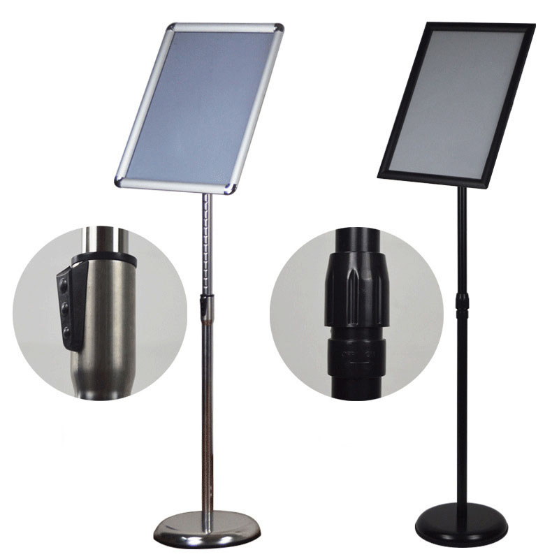 Adjustable Poster Display Floor Stand